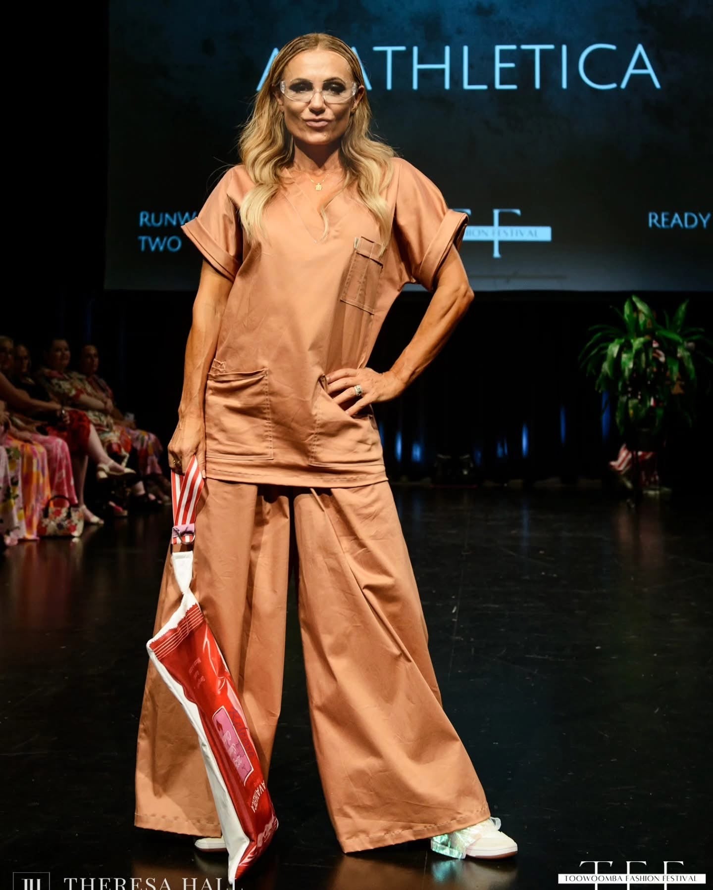 Chocolate 🍫 inspired Patricia Palazzo  Scrub pant