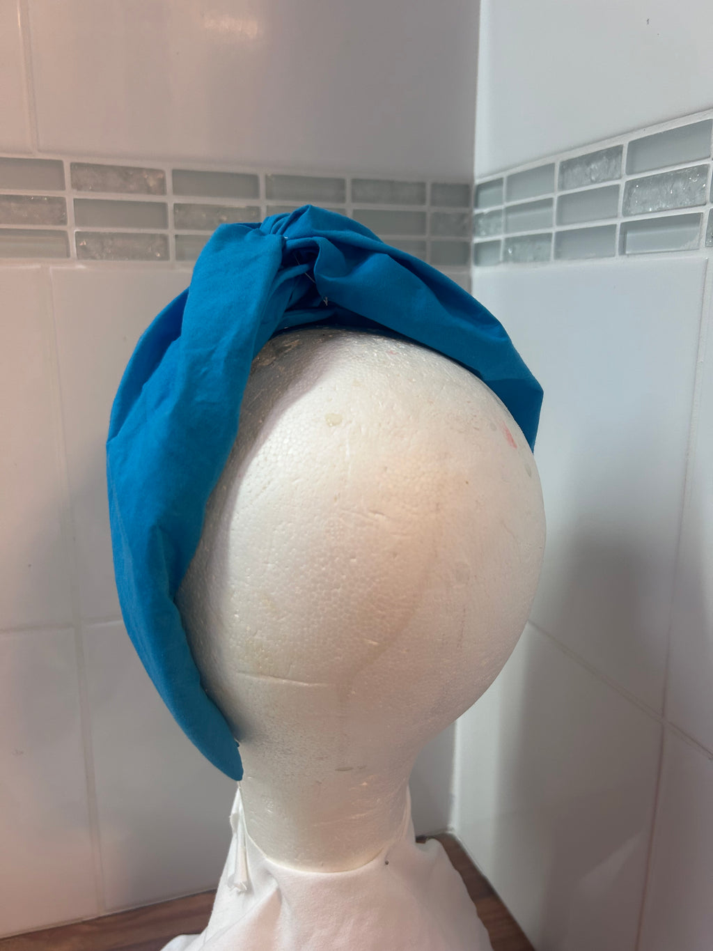 Turban Headband Azure Blue