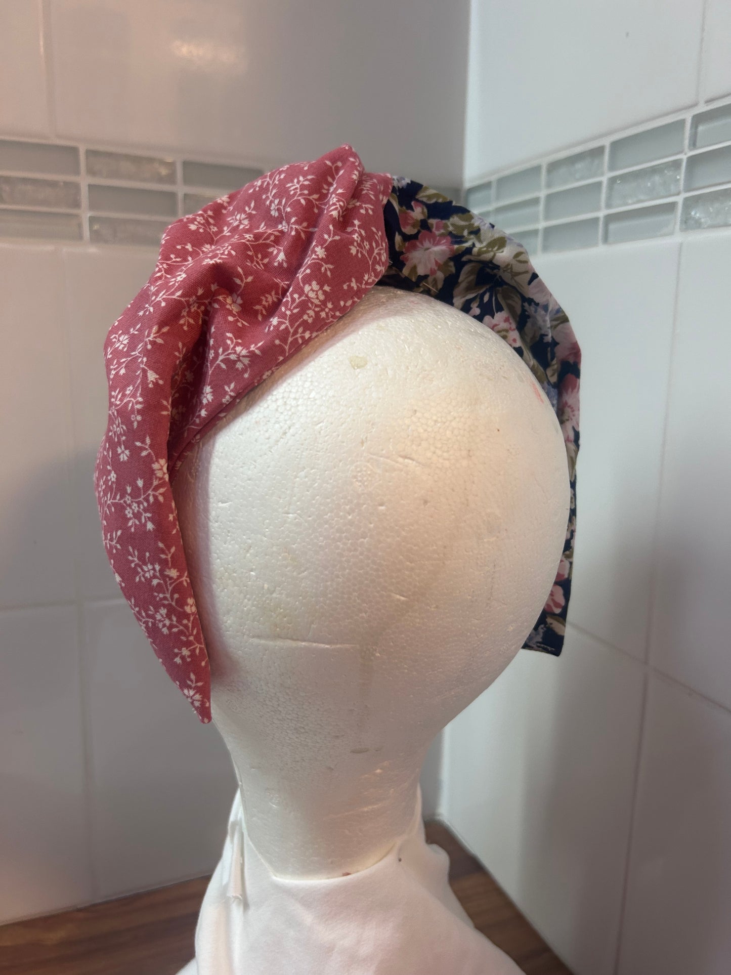 Turban Headband patchwork 🩷💚