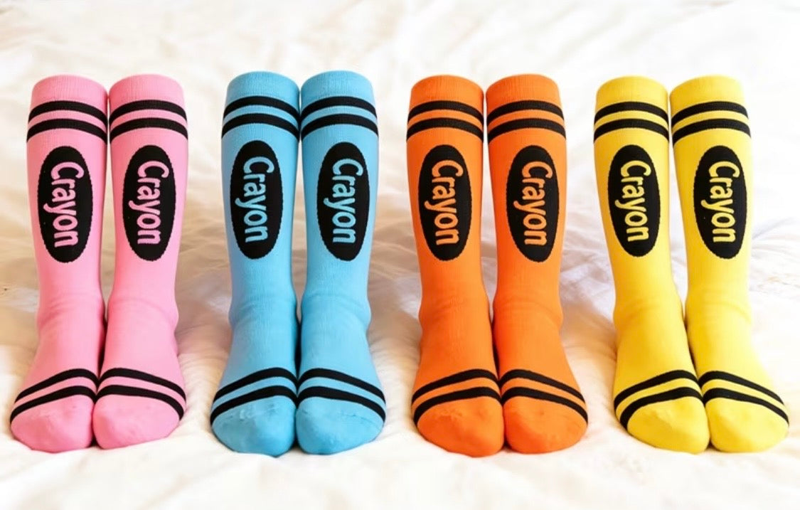 Crayon Socks