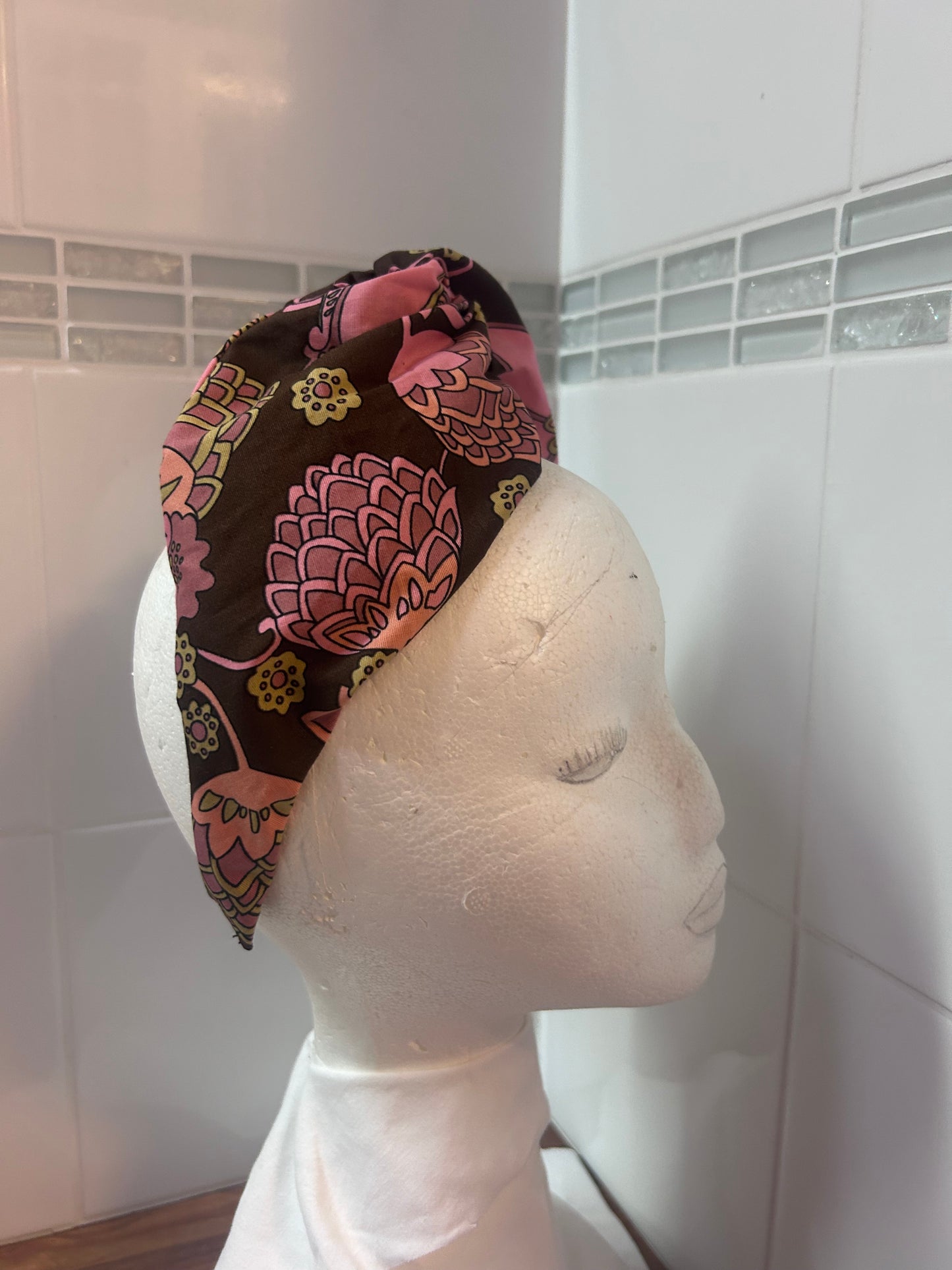 Turban Headband Lotus 🪷  flower