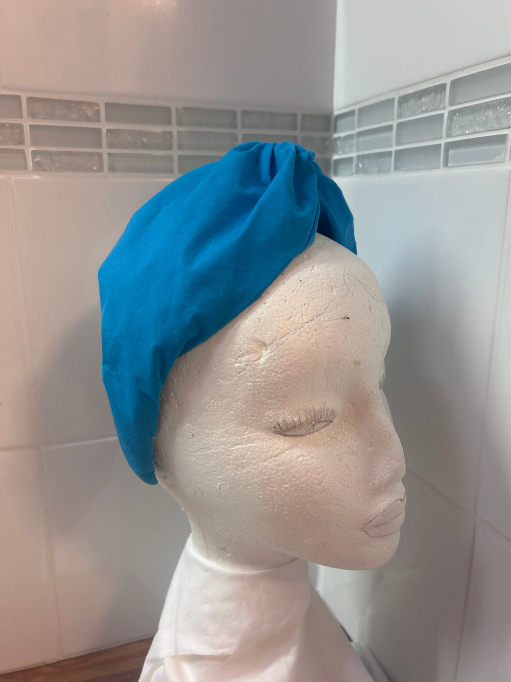 Turban Headband Azure Blue