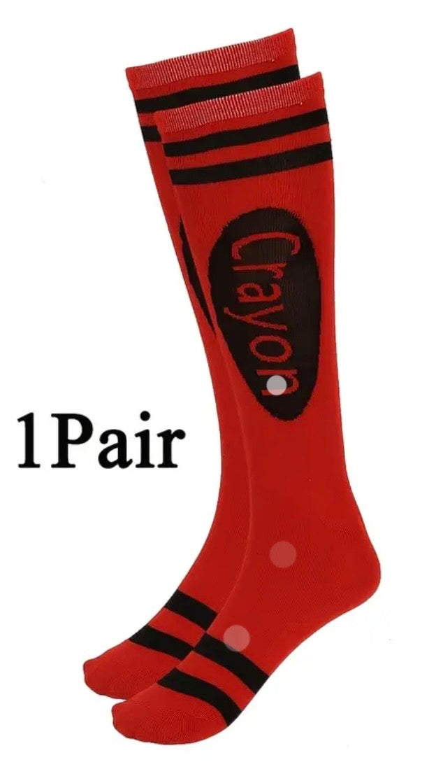 Crayon Socks