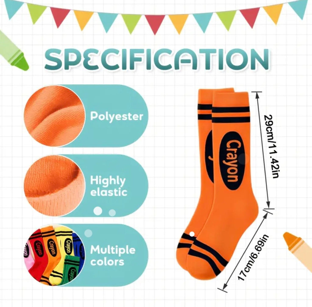 Crayon Socks