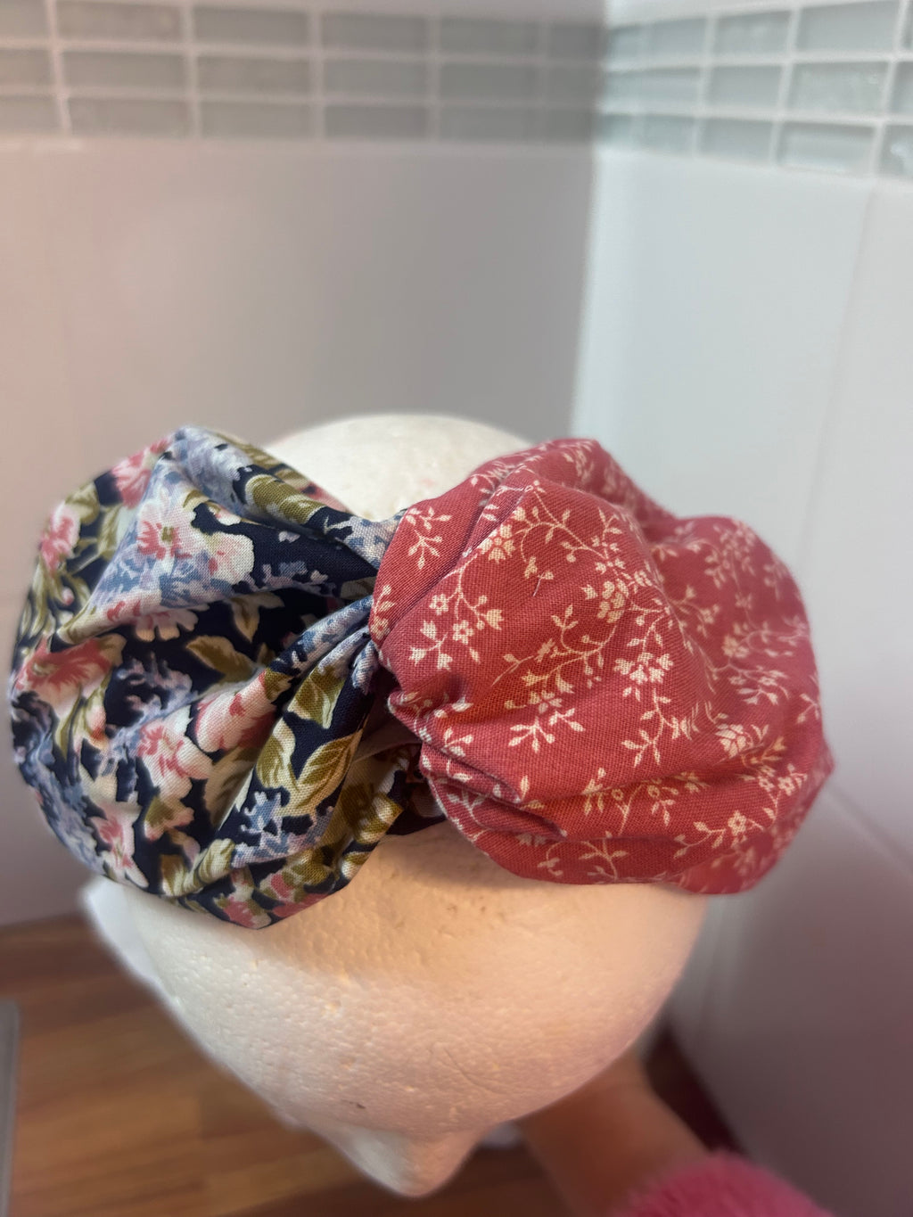 Turban Headband patchwork 🩷💚