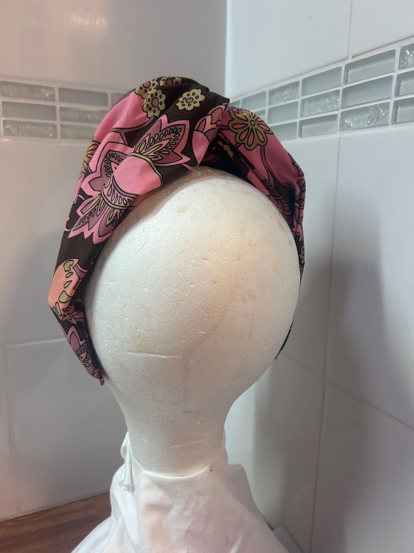 Turban Headband Lotus 🪷  flower