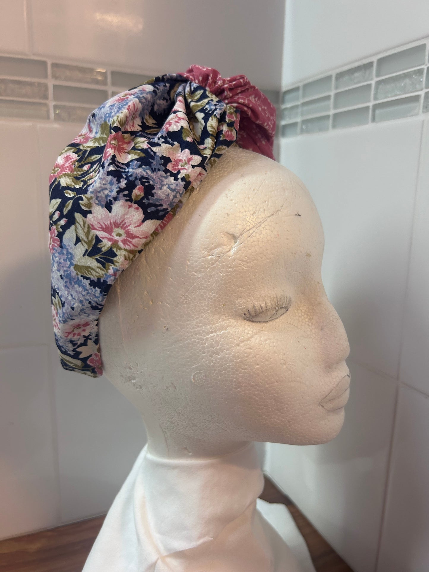 Turban Headband patchwork 🩷💚