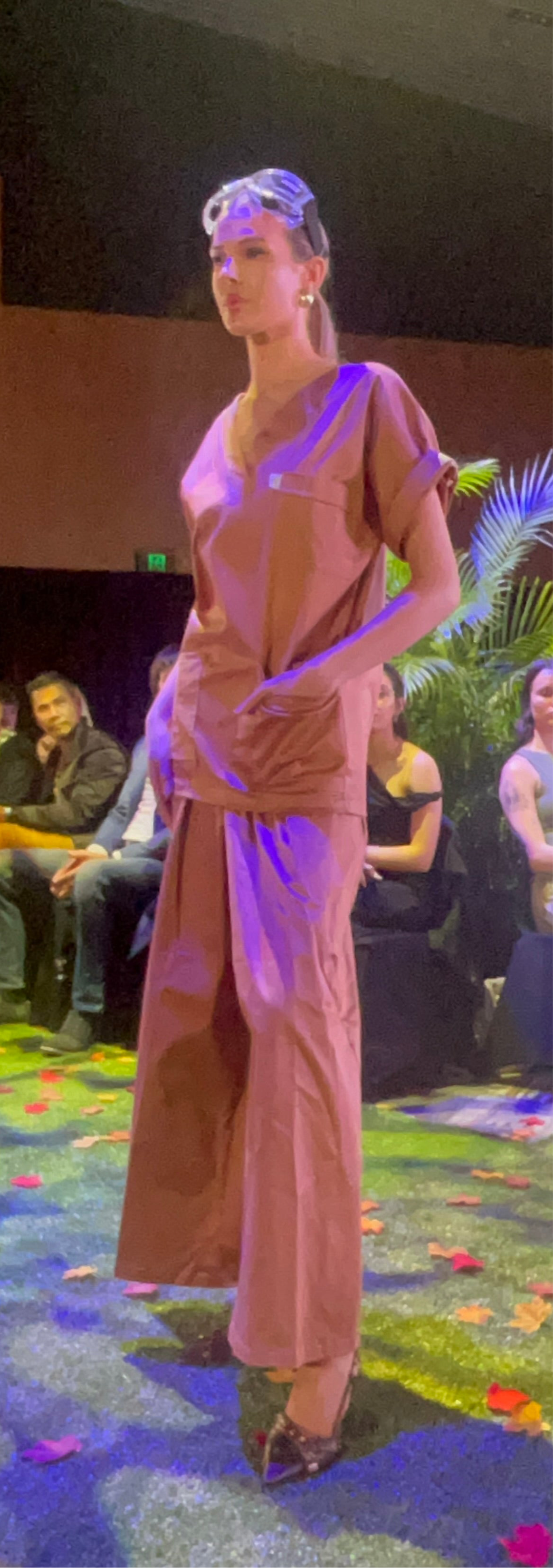 Chocolate 🍫 inspired Patricia Palazzo  Scrub pant