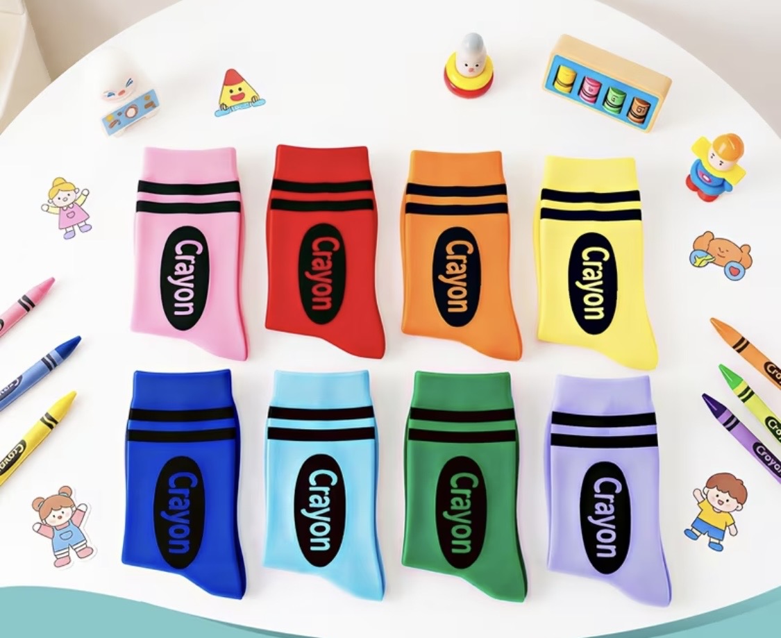 Crayon Socks