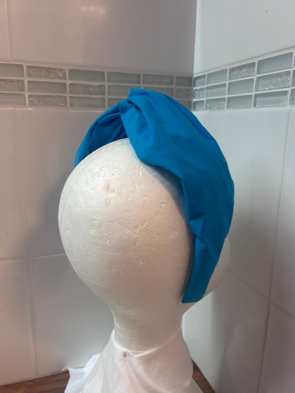 Turban Headband Azure Blue