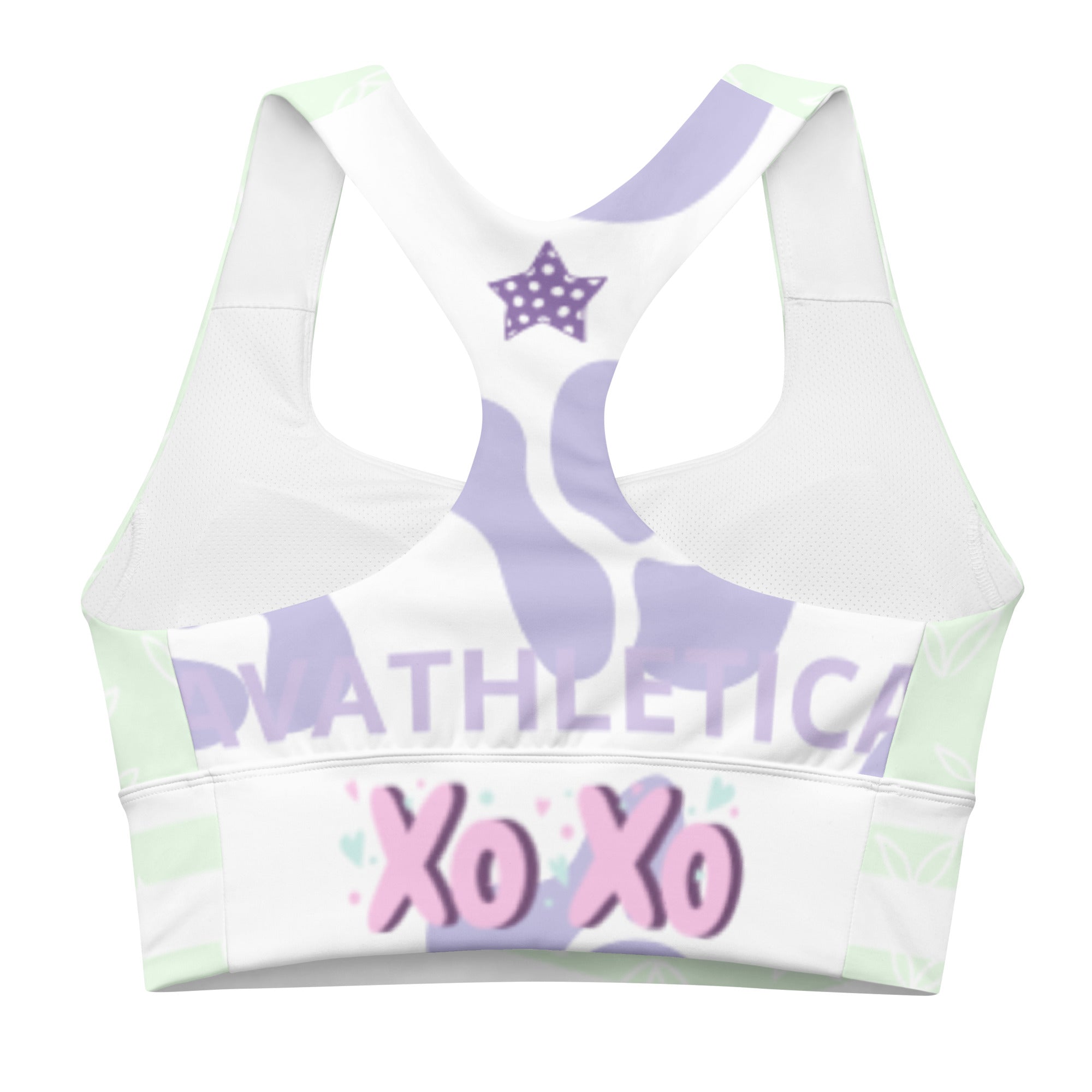 Lara Crop Longline sports bra