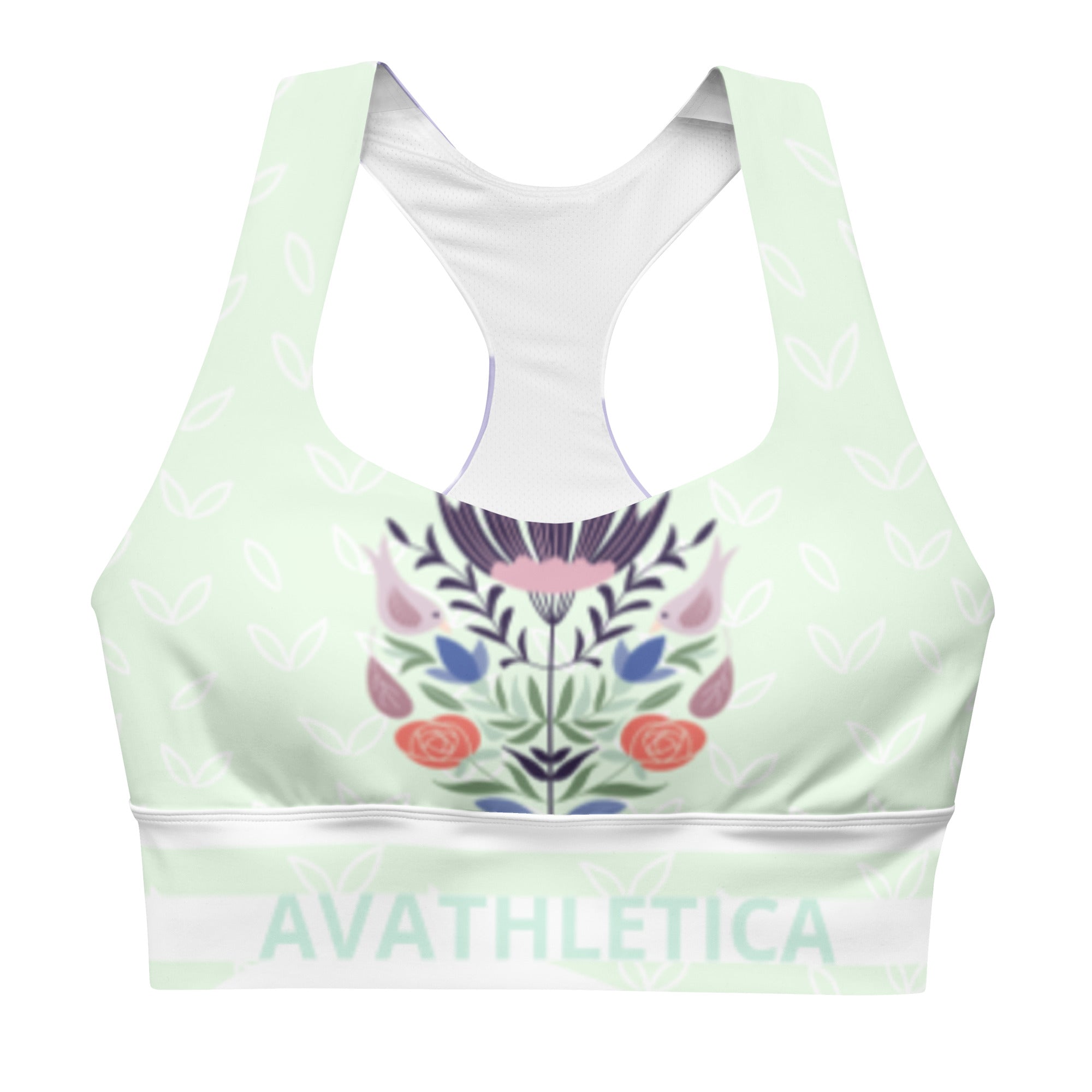 Lara Crop Longline sports bra