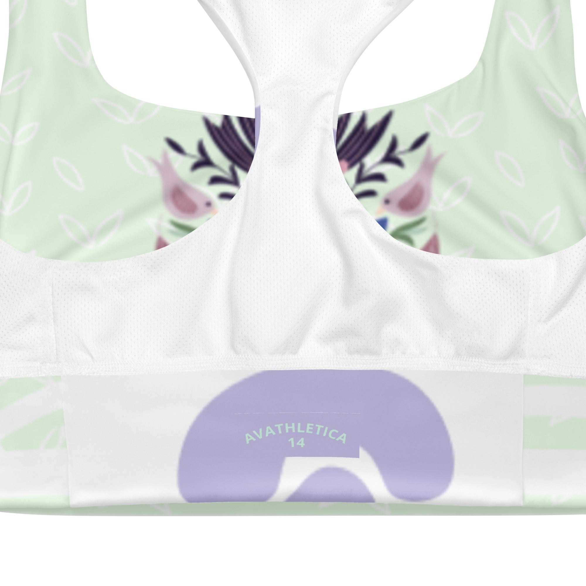 Lara Crop Longline sports bra