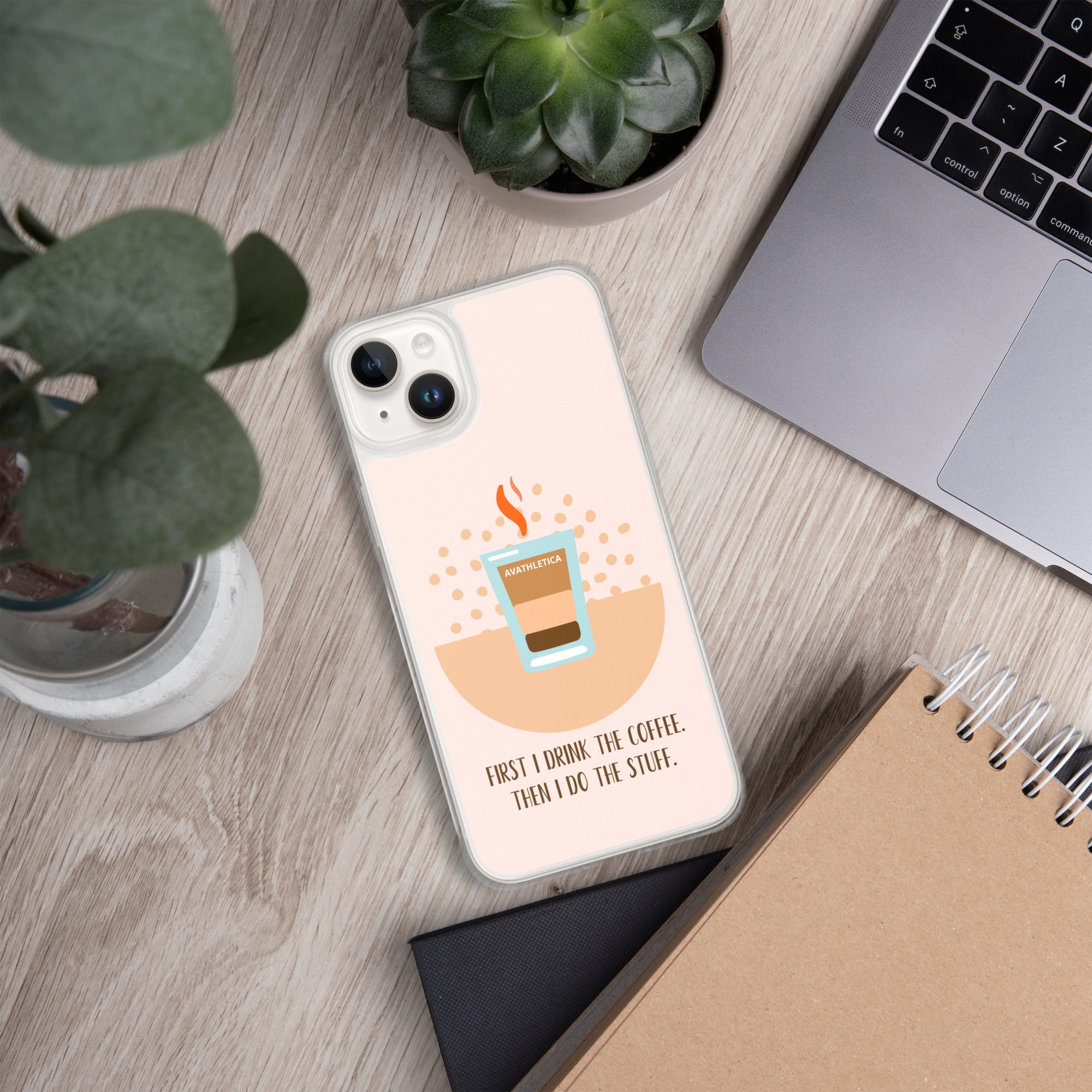 Coffee Clear Case for iPhone®