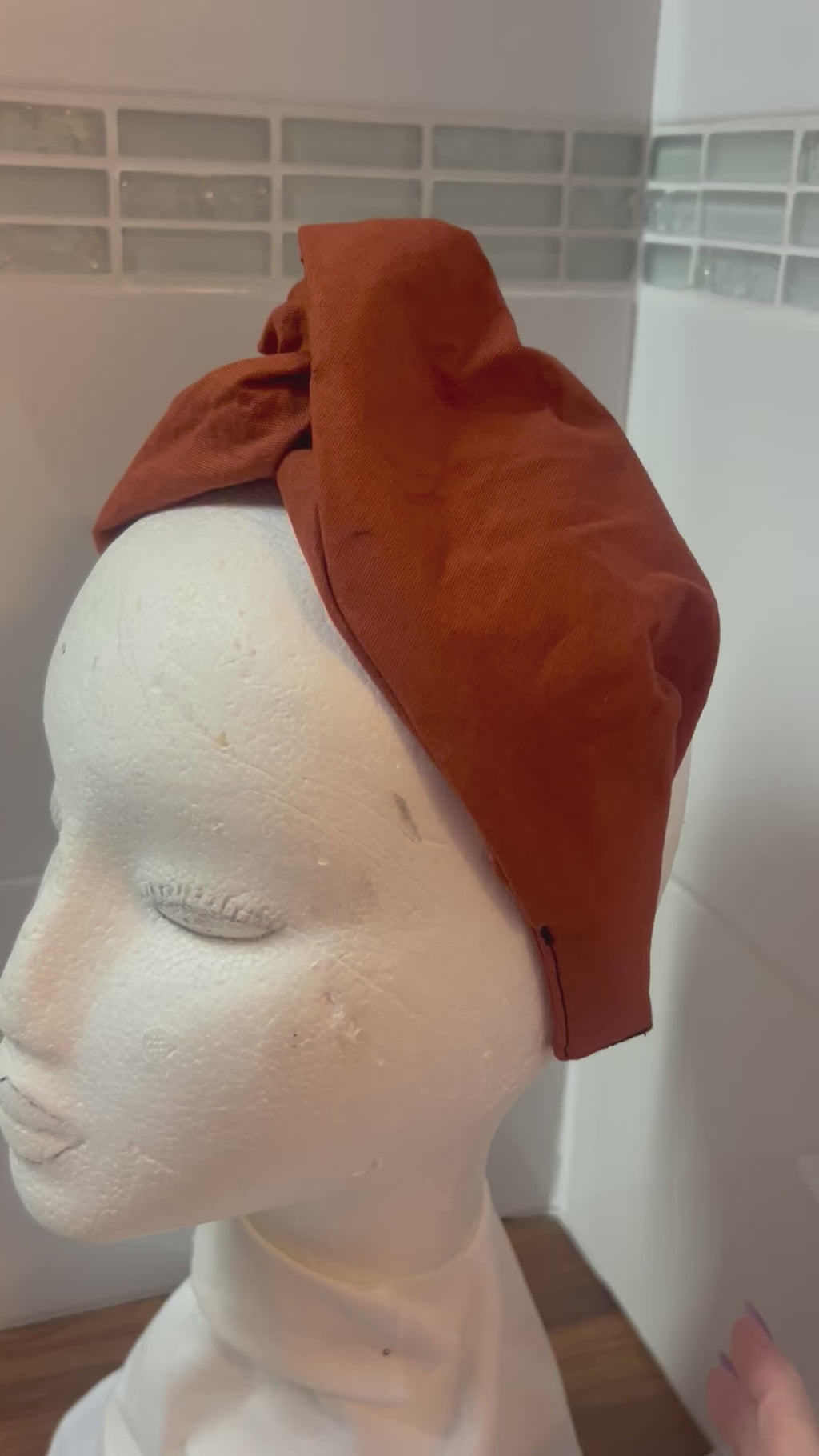 Turban Headband chestnut 🌰